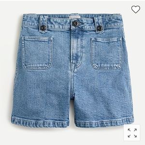J. Crew Front Pocket Shorts in Skyfall Rinse
